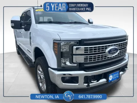 White 2019 Ford F-250SD Lariat for sale in Newton, IA