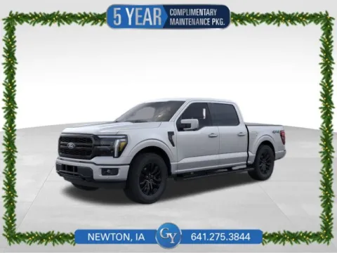 Silver 2025 Ford F-150 Lariat for sale in Newton, IA