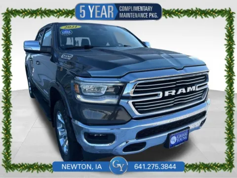 Gray 2021 Ram 1500 Laramie for sale in Newton, IA