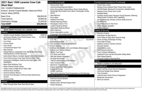 Photos of 2021 Ram 1500 Laramie for sale in Newton, IA at Gregg Young Ford of Newton