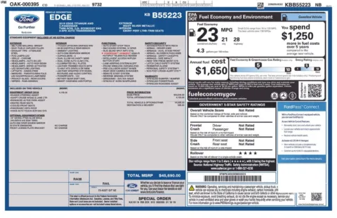 Photos of 2019 Ford Edge Titanium for sale in Newton, IA at Gregg Young Ford of Newton