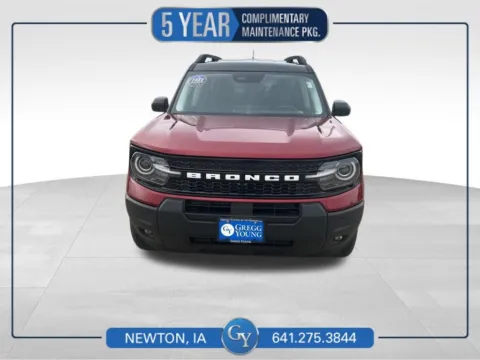 Red 2025 Ford Bronco Sport Outer Banks for sale in Newton, IA