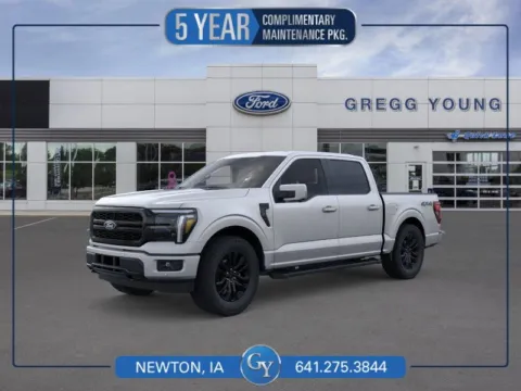 Silver 2025 Ford F-150 Lariat for sale in Newton, IA