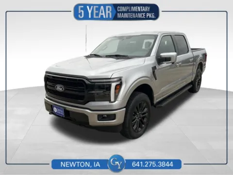 Silver 2025 Ford F-150 Lariat for sale in Newton, IA