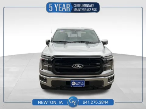 Silver 2025 Ford F-150 Lariat for sale in Newton, IA