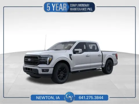 Silver 2025 Ford F-150 Lariat for sale in Newton, IA