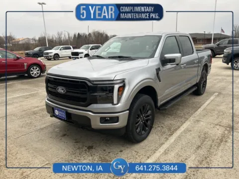 Silver 2025 Ford F-150 Lariat for sale in Newton, IA