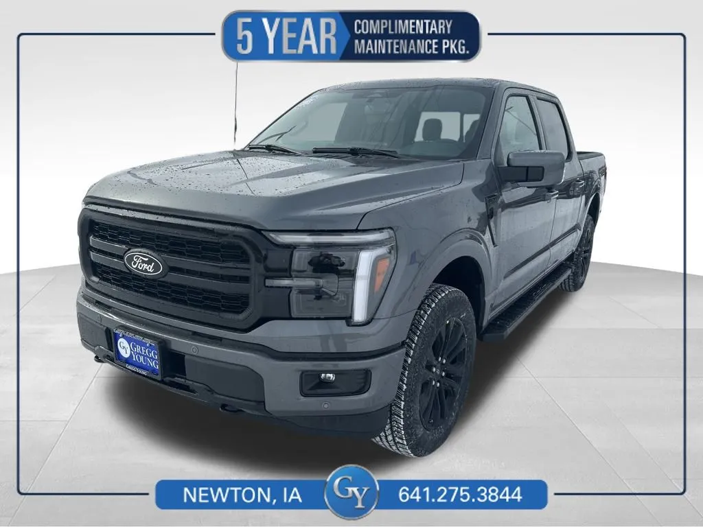 Gray 2026 Ford F-150 Lariat for sale in Newton, IA