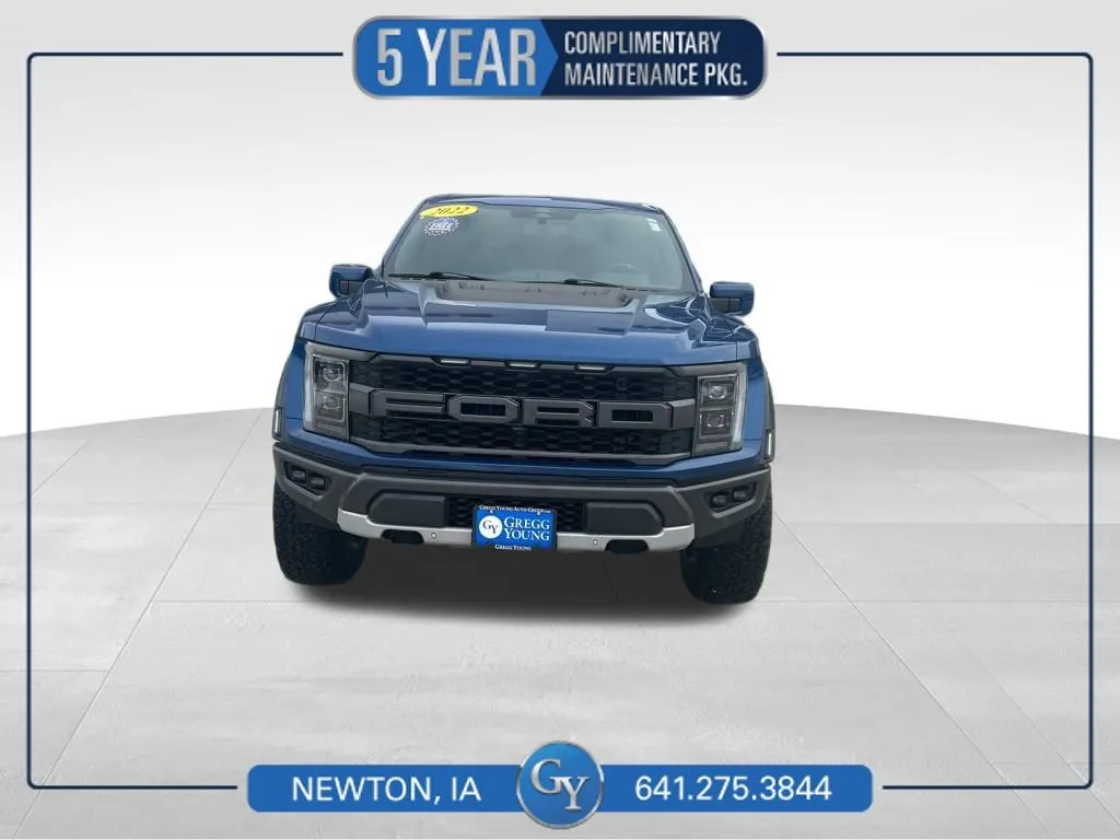 Blue 2022 Ford F-150 Raptor for sale in Newton, IA