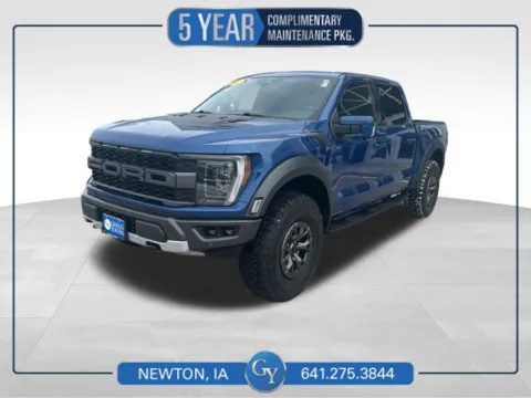 Blue 2022 Ford F-150 Raptor for sale in Newton, IA