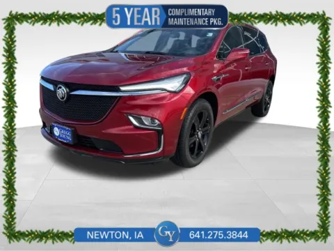 Red 2023 Buick Enclave Essence for sale in Newton, IA