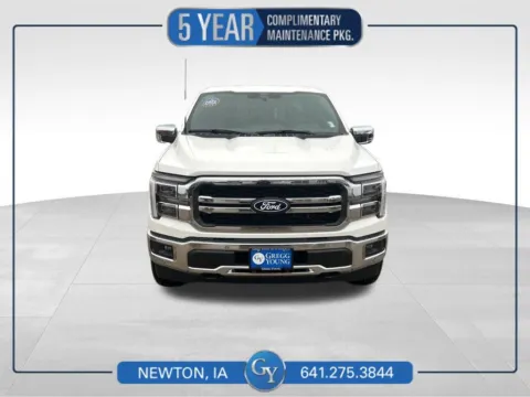 White 2025 Ford F-150 Lariat for sale in Newton, IA