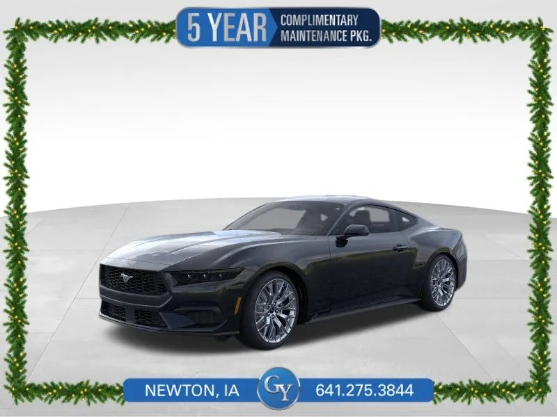 Black 2026 Ford Mustang EcoBoost Premium for sale in Newton, IA