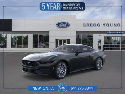 Black 2026 Ford Mustang EcoBoost Premium for sale in Newton, IA
