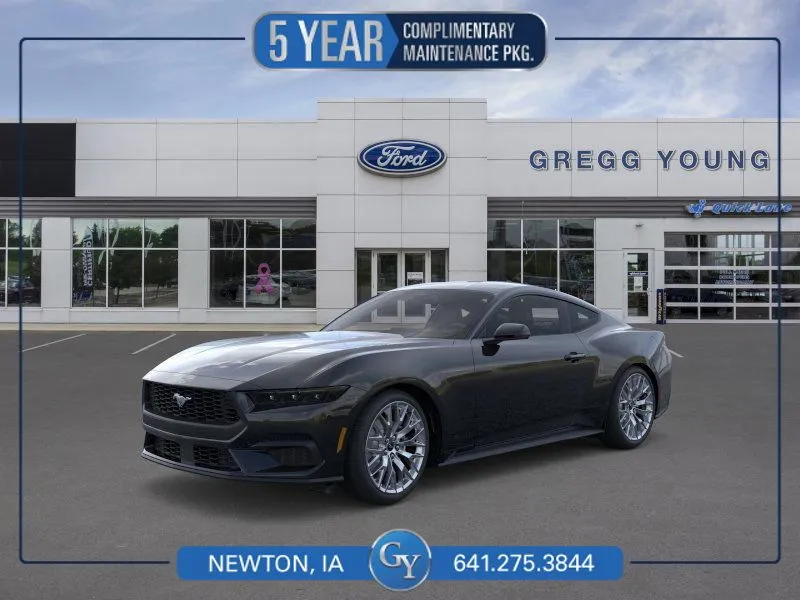 Black 2026 Ford Mustang EcoBoost Premium for sale in Newton, IA
