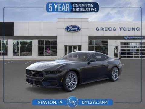 Black 2026 Ford Mustang EcoBoost Premium for sale in Newton, IA
