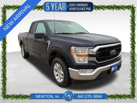 Blue 2022 Ford F-150 XLT for sale in Newton, IA