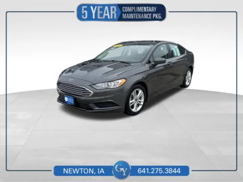 Gray 2018 Ford Fusion SE for sale in Newton, IA