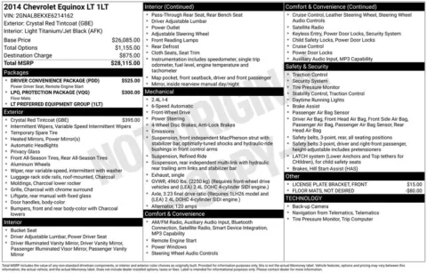 Photos of 2014 Chevrolet Equinox LT for sale in Newton, IA at Gregg Young Ford of Newton