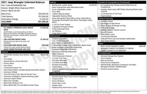 Photos of 2021 Jeep Wrangler Unlimited Rubicon for sale in Newton, IA at Gregg Young Ford of Newton