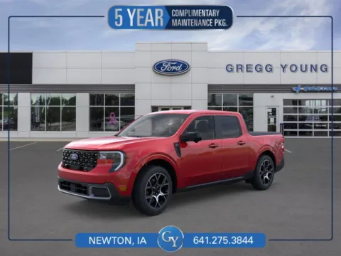 Red 2026 Ford Maverick Lariat for sale in Newton, IA