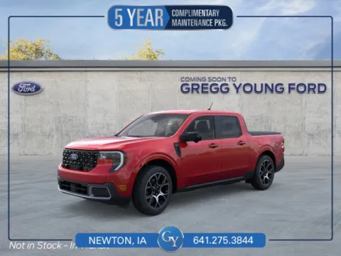 Red 2026 Ford Maverick Lariat for sale in Newton, IA