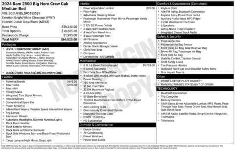 Photos of 2024 Ram 2500 Big Horn for sale in Newton, IA at Gregg Young Ford of Newton