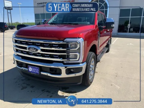 Red 2026 Ford F-350SD Lariat for sale in Newton, IA