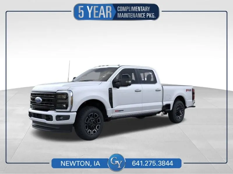 White 2026 Ford F-350SD Platinum for sale in Newton, IA