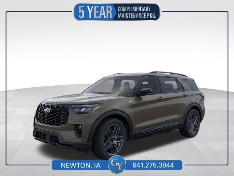 Gray 2026 Ford Explorer ST-Line for sale in Newton, IA