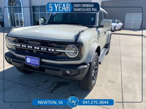 Brown 2026 Ford Bronco Outer Banks for sale in Newton, IA