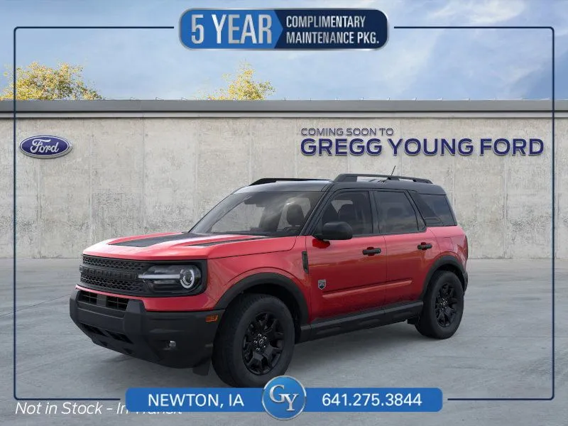 Red 2026 Ford Bronco Sport Big Bend for sale in Newton, IA