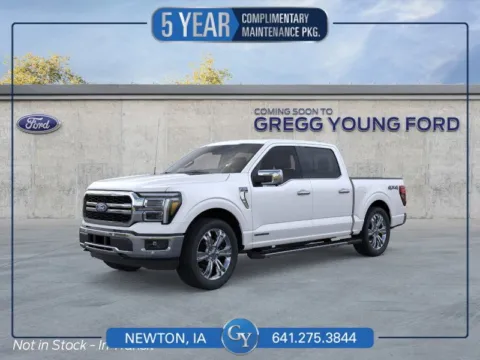 White 2026 Ford F-150 Lariat for sale in Newton, IA