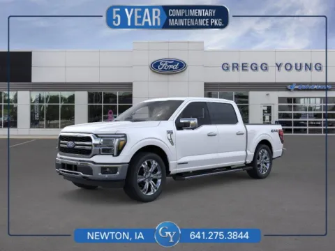 White 2026 Ford F-150 Lariat for sale in Newton, IA