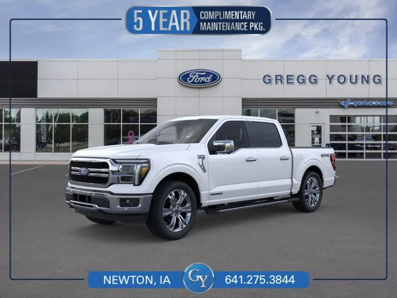 White 2026 Ford F-150 Lariat for sale in Newton, IA