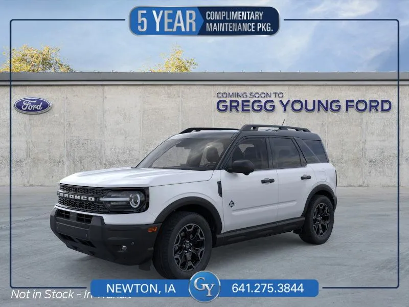 White 2026 Ford Bronco Sport Outer Banks for sale in Newton, IA