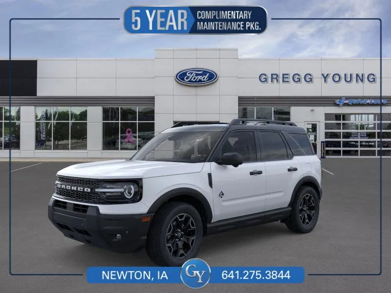 White 2026 Ford Bronco Sport Outer Banks for sale in Newton, IA