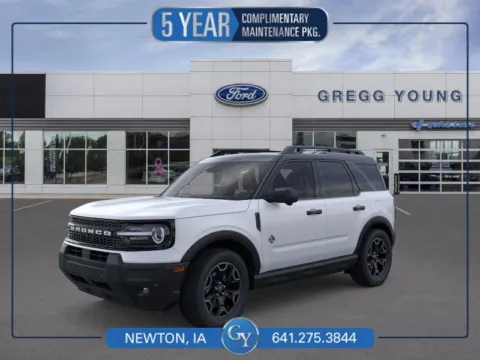 White 2026 Ford Bronco Sport Outer Banks for sale in Newton, IA