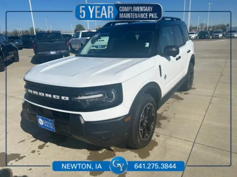 White 2026 Ford Bronco Sport Outer Banks for sale in Newton, IA