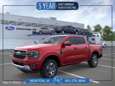 Red 2026 Ford Ranger Lariat for sale in Newton, IA