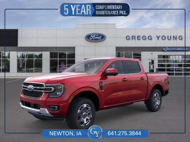 Red 2026 Ford Ranger Lariat for sale in Newton, IA