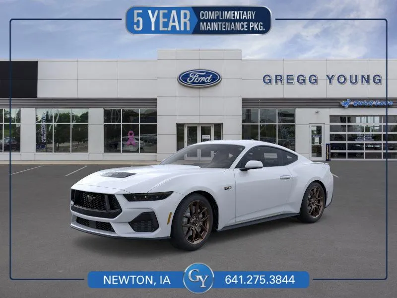 White 2026 Ford Mustang GT Premium for sale in Newton, IA