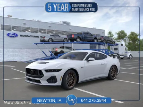 White 2026 Ford Mustang GT Premium for sale in Newton, IA