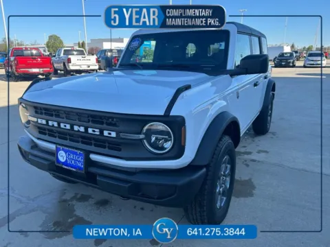 White 2026 Ford Bronco Big Bend for sale in Newton, IA