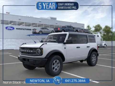 White 2026 Ford Bronco Big Bend for sale in Newton, IA