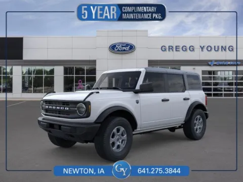 White 2026 Ford Bronco Big Bend for sale in Newton, IA