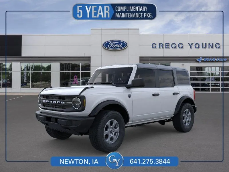 White 2026 Ford Bronco Big Bend for sale in Newton, IA