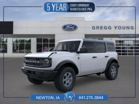 White 2026 Ford Bronco Big Bend for sale in Newton, IA