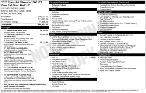 Photos of 2020 Chevrolet Silverado 1500 LTZ for sale in Newton, IA at Gregg Young Ford of Newton