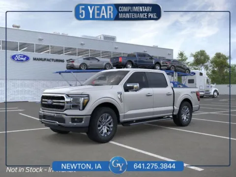 Silver 2026 Ford F-150 Lariat for sale in Newton, IA